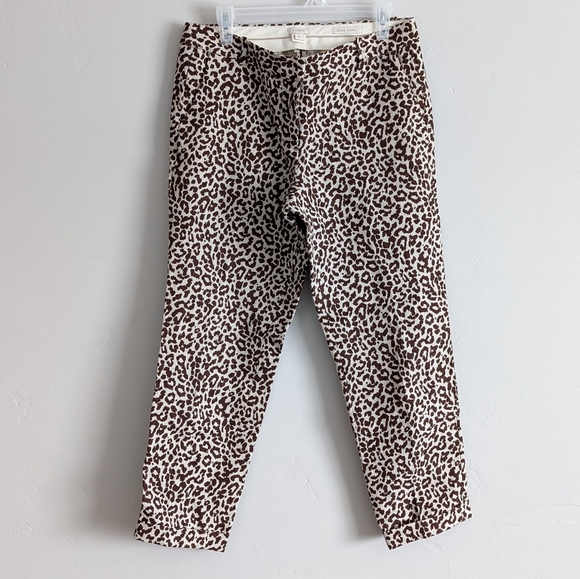 🌿J. CREW LEOPARD PRINT PANTS🌿 - Picture 2 of 7